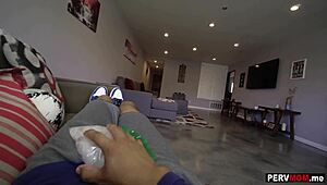 stepmom krissy lynn took good care of her stepsons balls