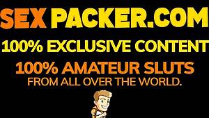 Tanned Colombian Brunette's Bubble Butt Takes Deep Cumshot