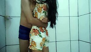 she headed for a shower with stepson but ended up taking his cock deep in pussy for hours 🚿🍆