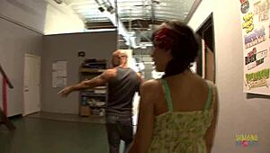 He Helps Alexa Nicole Enter the Business on Camera