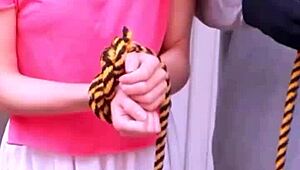 Bonneyuwu Forced to Have Sex Tied Up in Bed!