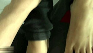 Latina Stepsister Sucks Cock Standing, She's Perfect!