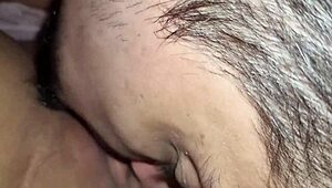 Sucking Big Clit of Juicy Neighbor Pornstar in Homemade Scene