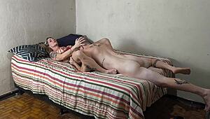 Madrasta Safada Deu Pro Enteado Sem Camisinha!