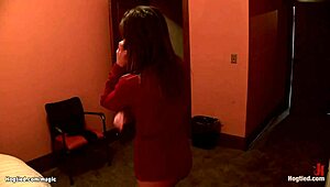 Wrestler Anal Fucks Bound Milf Hard!