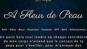 French Solo Female Dirty Talks Intensely