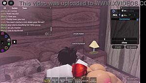 Rough Encounter With Fan In Roblox Condo.