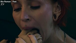 i need you to worship my feet and pussy, pov toes bondage orgasm in lingerie