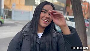 Putalocura Catches Curvy Venezuelan Ambar Bunny For Creampie