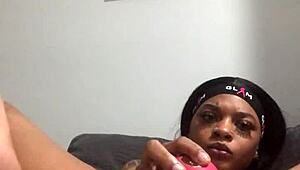 Kashofficial's Intense Hairy Pussy Play