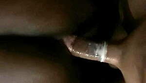 ebony cougar gets fucked hard by big black cock