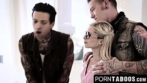 Petite Teen's Exciting Adventure With Friends