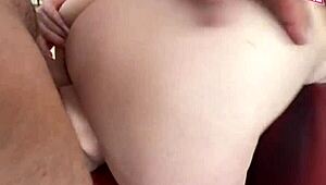 Curvy German redhead teen asks, 'Want to see my POV footjob and belly play?'