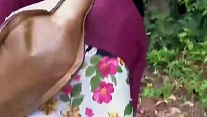 Nature Walk With Sexy Flashing