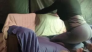 I Tell My Friend That I Wear Womens Clothes And She Fucks Me Pegging Strap-On