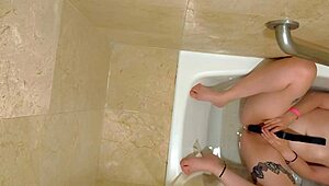 Caught Stepsister Masturbating Wet Pussy Clothes Ripped Pool Orgasm