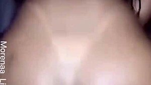 satisfying the pervert's desire by sitting on his big dick all the way