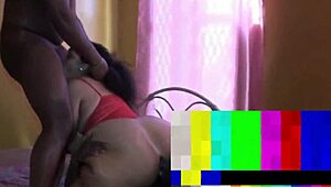 Big butt BBW milf gets into wild gangbang with multiple big black cocks