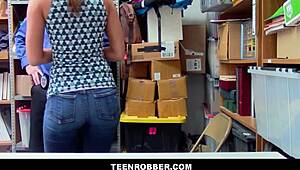 asian teen shoplifter stepdaughter saved by petite milf step mom christy love kimberly chi?