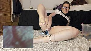 anal fisting big rubber cocks and medical endoscope spy on pussy and ass!