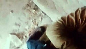 Girlfriend Gives Deep Throat Oral on Balcony