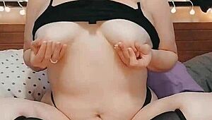 beautiful curvy housewife ambe36dd does teasing show