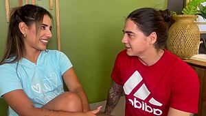 My Step Sister and Her Husband Invite Me to a Family Threesome!