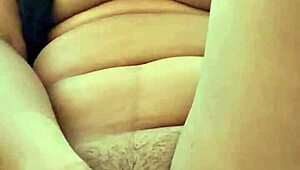 beautiful latina girl feels crazy pleasure masturbating with cucumber