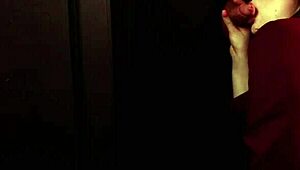 Student Sucks Cock at Gloryhole