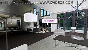 Cute police officer bends over for criminal's big cock in doggystyle.