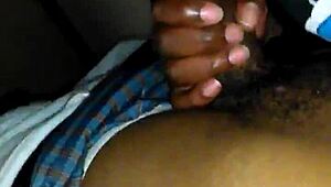 ebony sis got into making love on that fat big cock while swallowing in pov as girlfriend