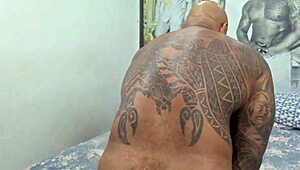 i lay in just panties to tease my stepfather with my narrow ass