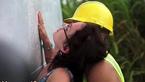 Oh wow, hitchhiking teen 18+ gets picked up and fucked hard in this bdsm adventure 😱