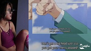 Baby, I can't sleep, watch porn with me as exotiqfox masturbates in POV, cum everywhere.