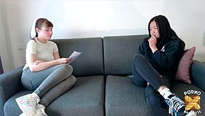 i saw this beautiful asian slut gettin fucked savagely, so hot