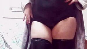 Hey, check out this unboxing of anal toys and wet clothes!