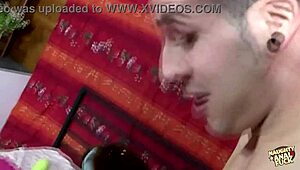 did this guy explain ass to mouth and show her rough anal with cum in mouth?