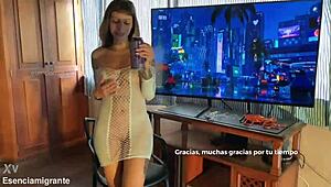 Whore for hire fucks and tastes everything, cums inside while cheating wife.