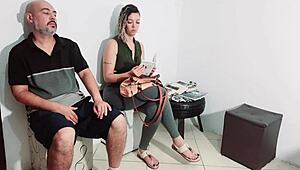 He Pulls Dick Out At Reception For Hand