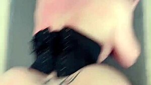 Horny blonde loves her partner's huge cock in this compilation