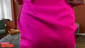 brazilian babe moans cum in mouth