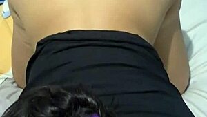 Stepsister Gives Blowjob Then Anal Slap!