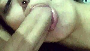 My submissive wife debora prado gives sloppy blowjob every night