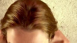 cute blonde gets a good fuck and a huge facial pov!