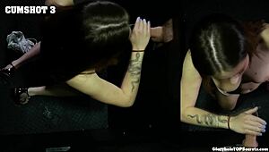 Wow, serena swallows 10 loads perfectly!