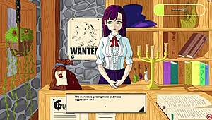 Getting The Tutorial Girl Topless With Clothes Ripped In Monster Girl Incursion 0 Striptease