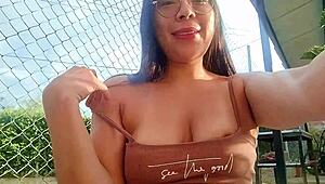 I Wake Up Horny For Big Black Cock And Masturbate Outdoors!