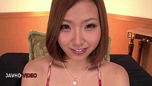 sultry japanese teen miku kirino delivers steamy oral leading to intense asian fuck session