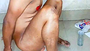 Cute Latina Caged Sissy Cuckold Fucked