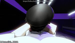 Quickie with this girl ends up with her giving me a blowjob and handjob till i cum session.